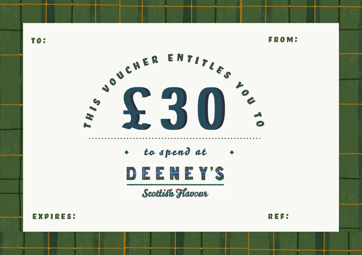 Image of £30 Voucher