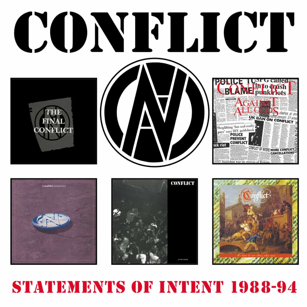 Image of Conflict: Statements Of Intent 1988-1994, 5CD Clamshell Box