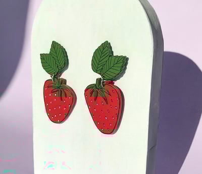 Image of Strawberry Fields Forever Earrings