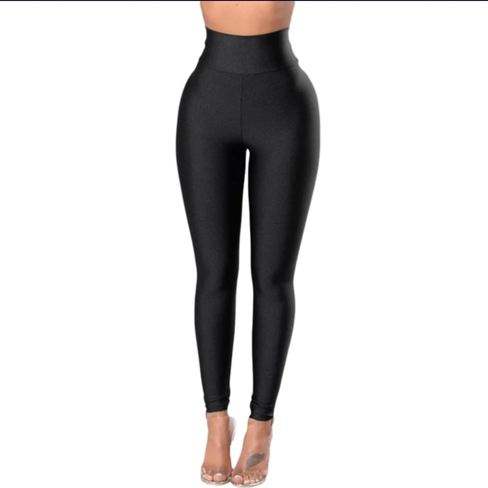 Black High Waisted Tight Seamless