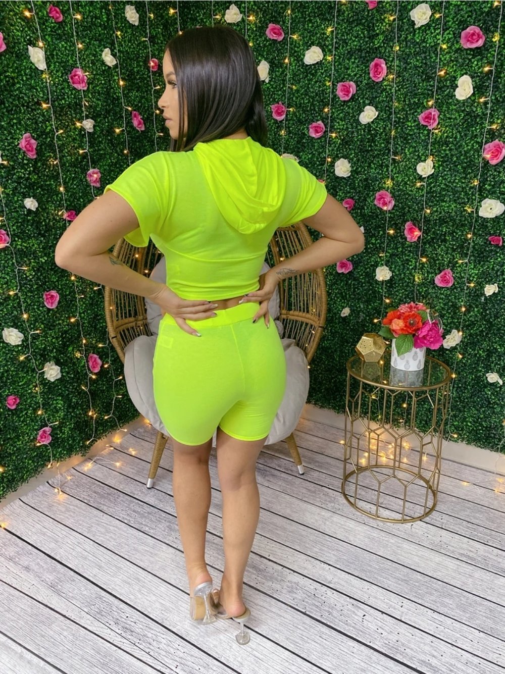 Hoodie & Short Set