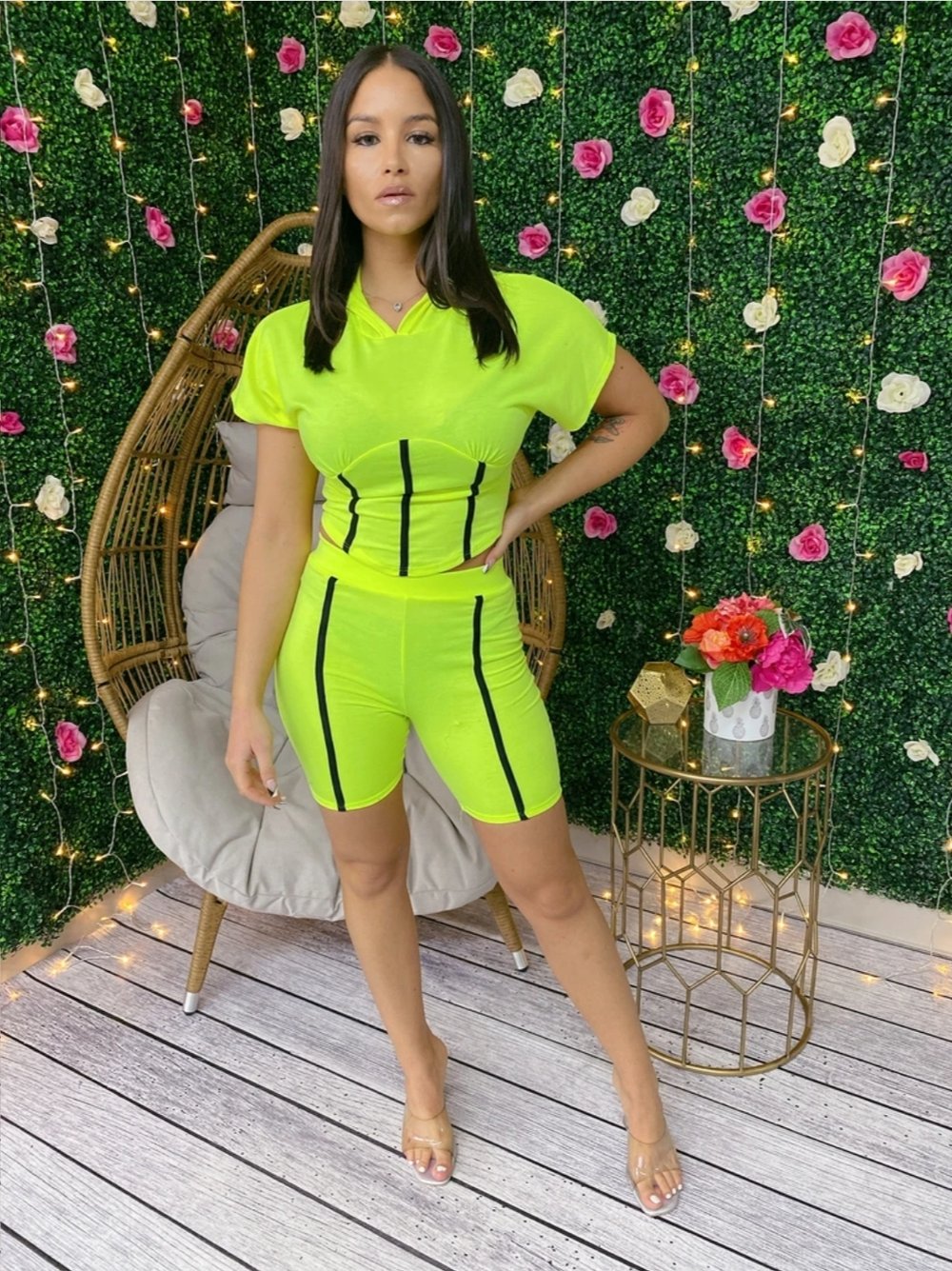 Hoodie & Short Set