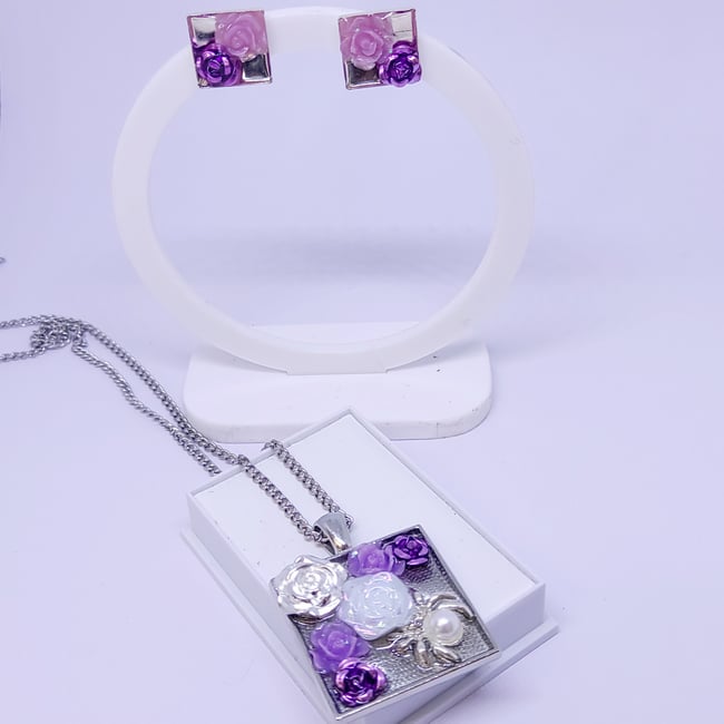 'indigo' set | silver