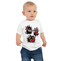 Image 4 of T SHIRT: BABY - "3 MONSTERS"