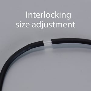 Image of Pink and Red Heart Reversible Wooden Necklace, Wood Charm Pendant, Minimalist Jewelry, Unique Gift