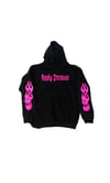 FLUORESCENT FLAME HOODIE