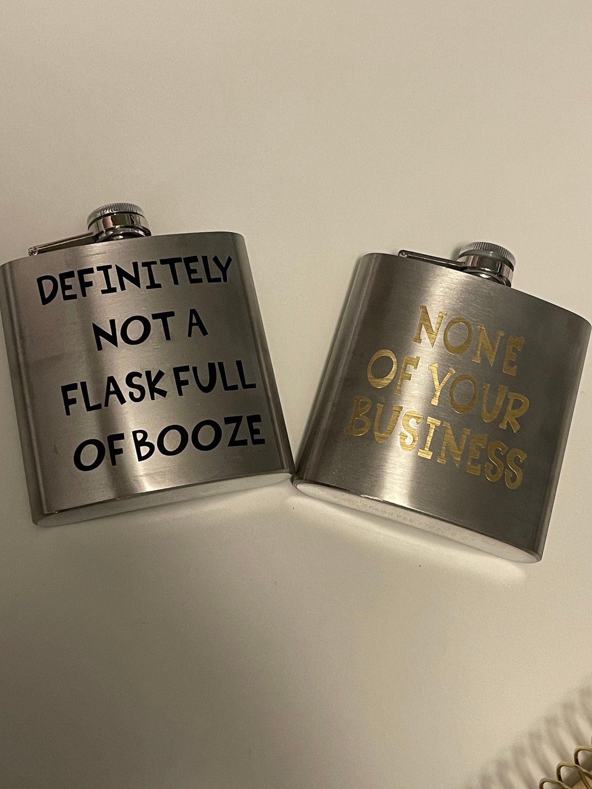 Image of QUOTE FLASK