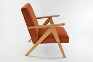 Image of Fauteuil KOMPAS terracotta