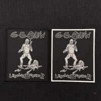 WOVEN - GG ALLIN - LEGALIZE MURDER (BLACK PATCH)