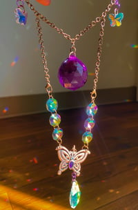Image 1 of jaunt wraps collab electroformed butterfly suncatcher 