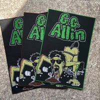 WOVEN- GG ALLIN - BACK PATCH