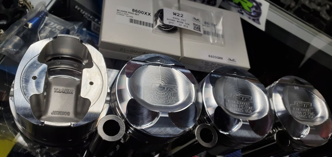 Traum "JSR HD Spec" K20C1 FK8 Pistons JSR Engines