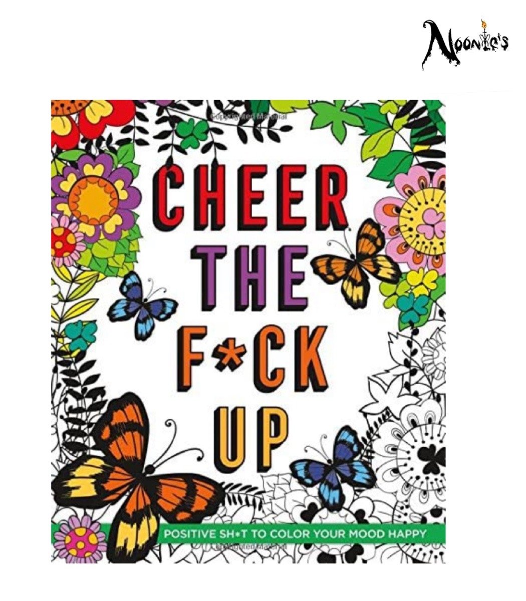 Image of Bluntly motivational coloring book