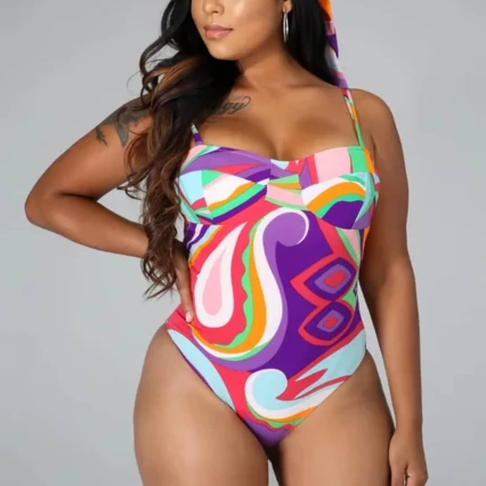 Multicolor Swimsuit 2 piece 