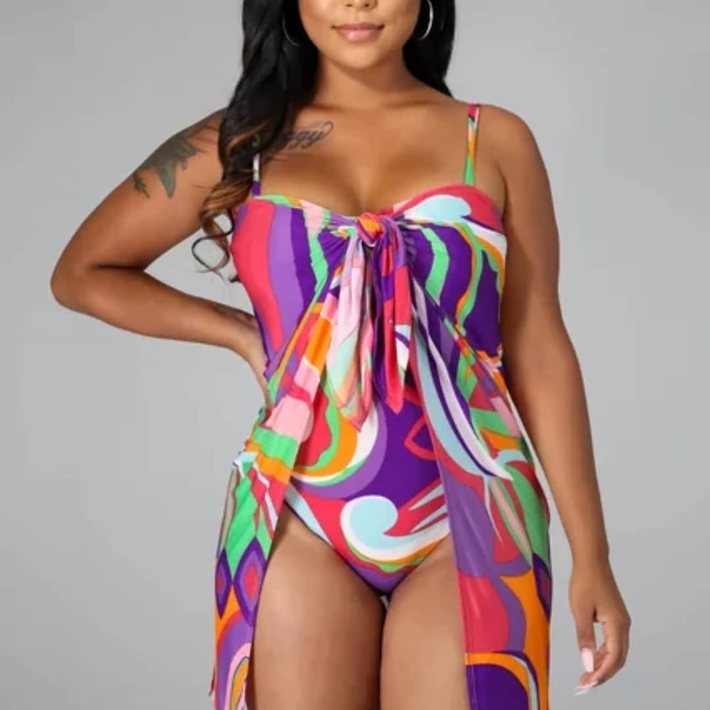 Multicolor Swimsuit 2 piece 