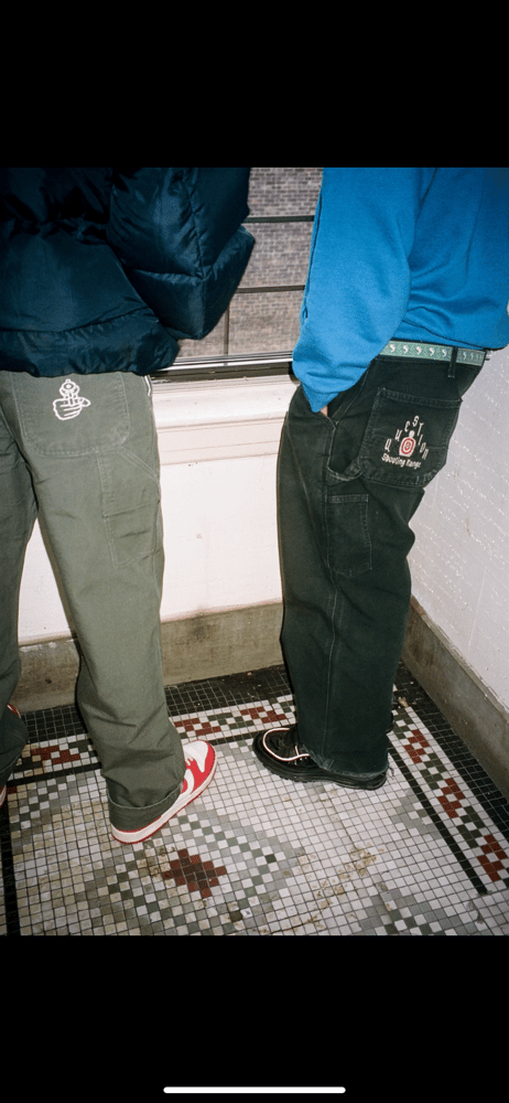 Image of Embroidered Pants 