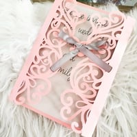 Gated Heart Invitation