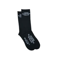 Black sports socks 