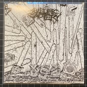 Image of Sulfuric Cautery - Chainsaws Clogged With The Underdeveloped Brain Matter of Xenophobes LP  SPLATTER