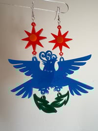 Image 3 of Star Bird Earrings
