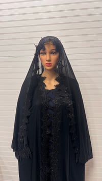 Image 13 of  Lace 2 Piece Abaya 