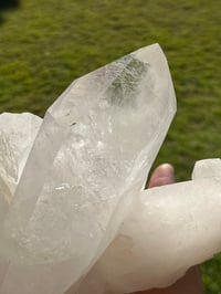 Image 7 of Large Clear Quartz Points Cluster Statement Piece #2068