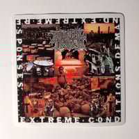 Image 1 of Brutal Truth Extreme Conditions Demand Extreme . . . DIE CUT Glossy Finish LAMINATED Vinyl Sticker 