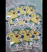 Image 3 of Grateful for Health Care Worker Stickers