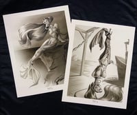 "Mermaid Kelsie" Reproduction Print Set