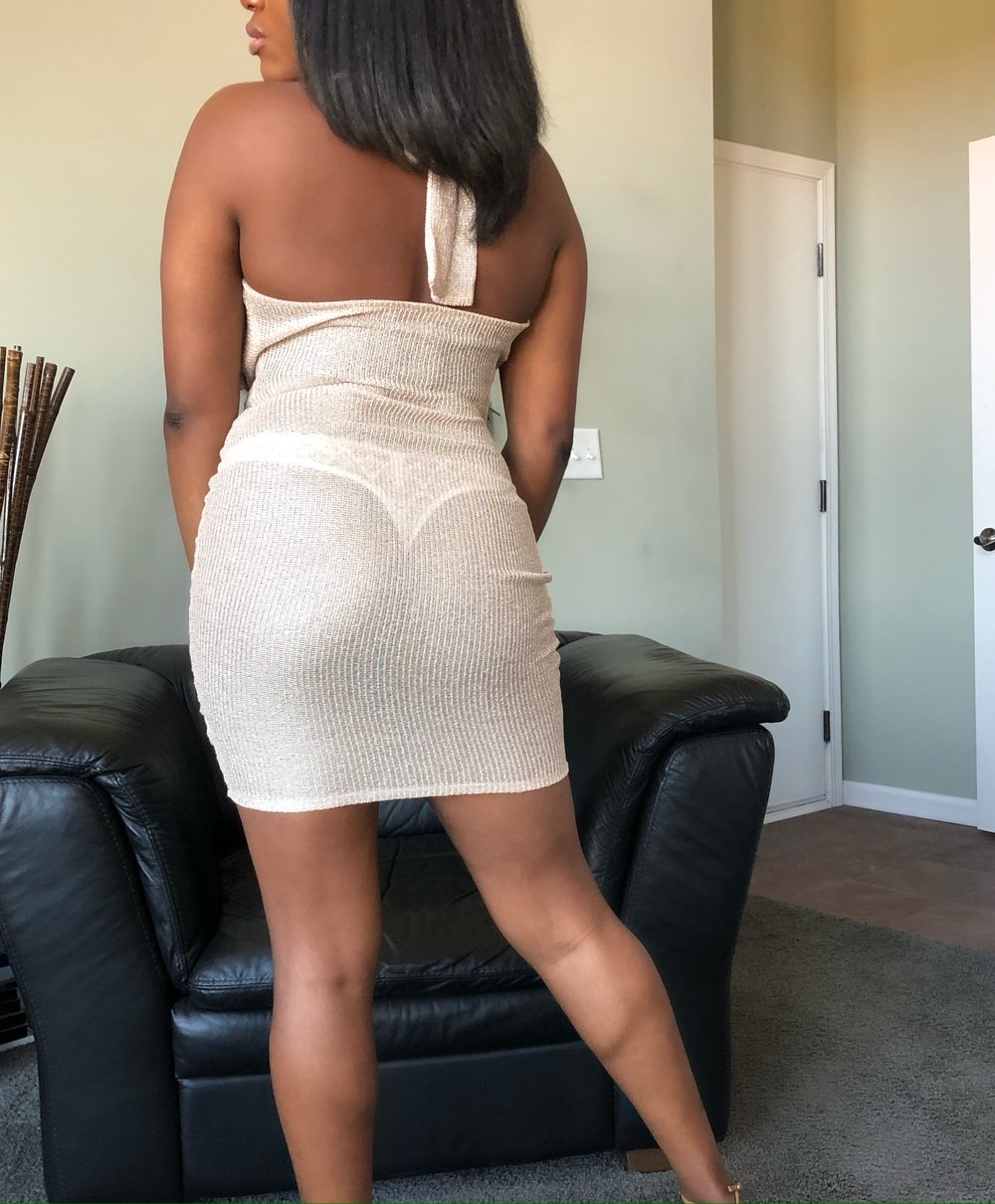 The Sheer Mini- Champagne