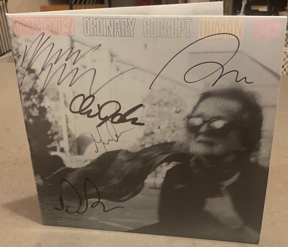 ar Kammerat Tilskyndelse Deafheaven Autographed 'Ordinary Corrupt Human Love' Vinyl Record | Anchors  Aweigh Industries