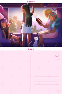 Image 4 of Sailor Scout Weekend Trip postcard/print