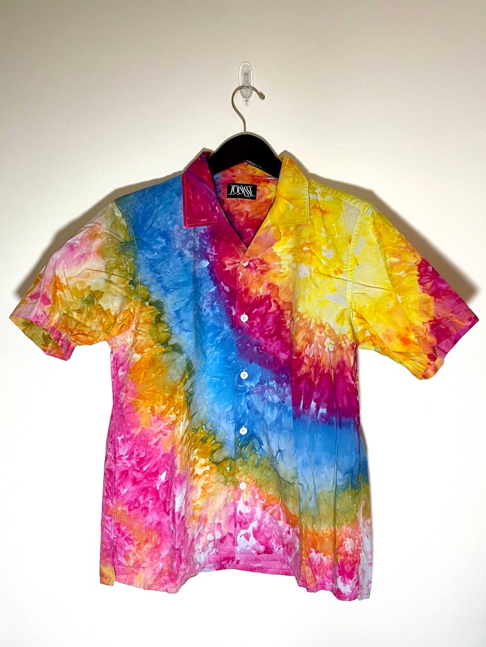 Tie Dye Button-up #4 - Small