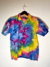 Tie Dye Button-up #5 - Small