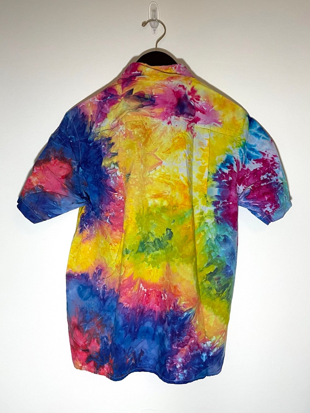 Tie Dye Button-up #5 - Small