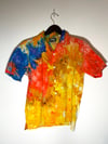 Tie Dye Button-up #7 - Small