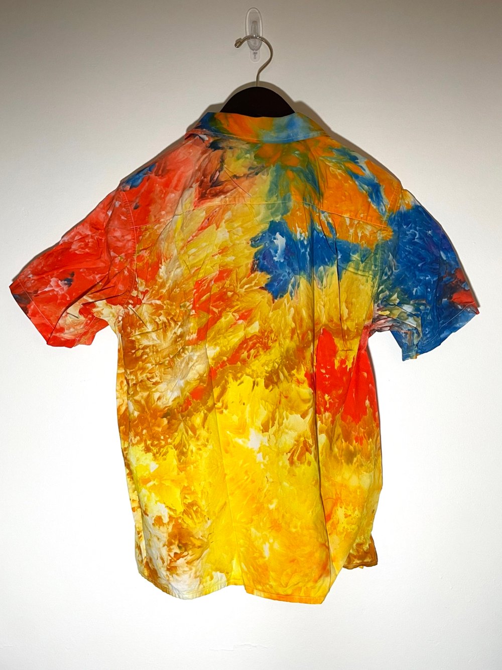 Tie Dye Button-up #7 - Small