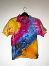 Tie Dye Button-up #8 - Small