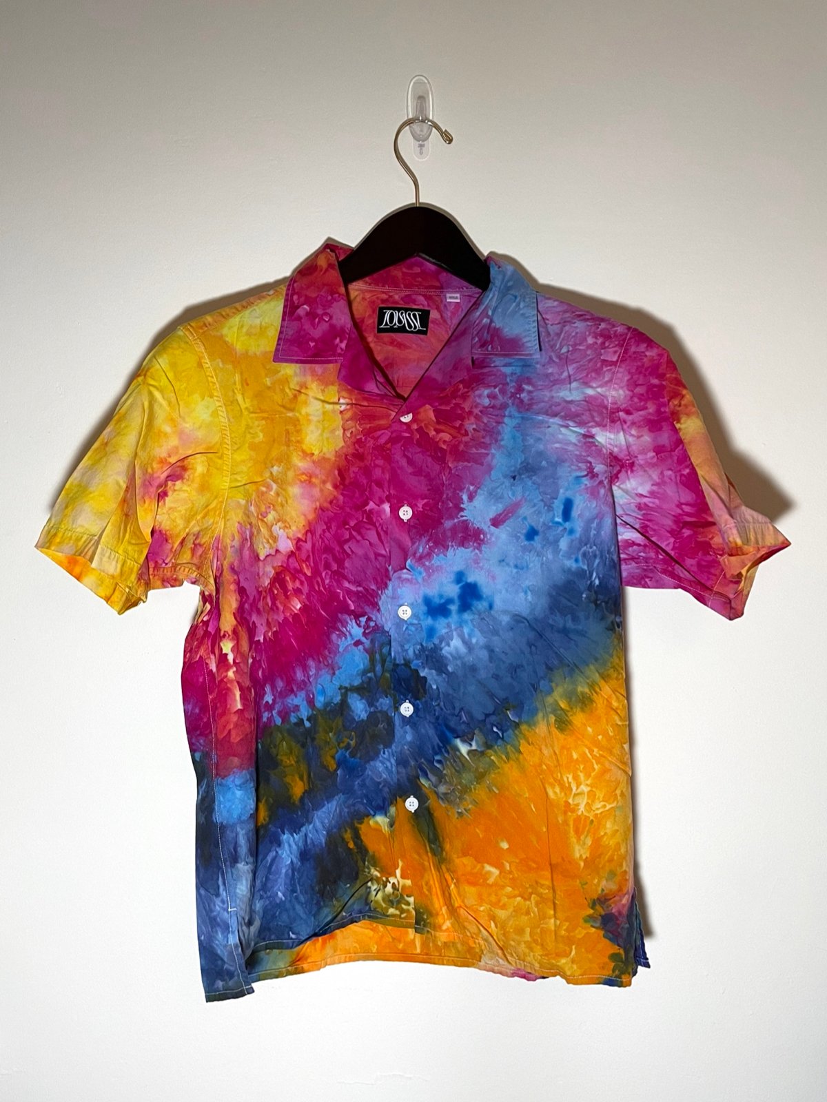 tie dye button up