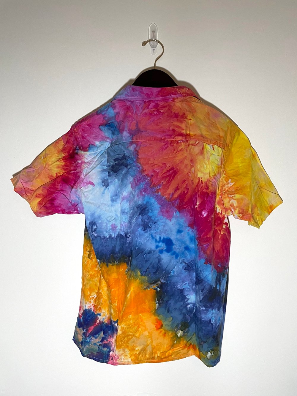 Tie Dye Button-up #8 - Small