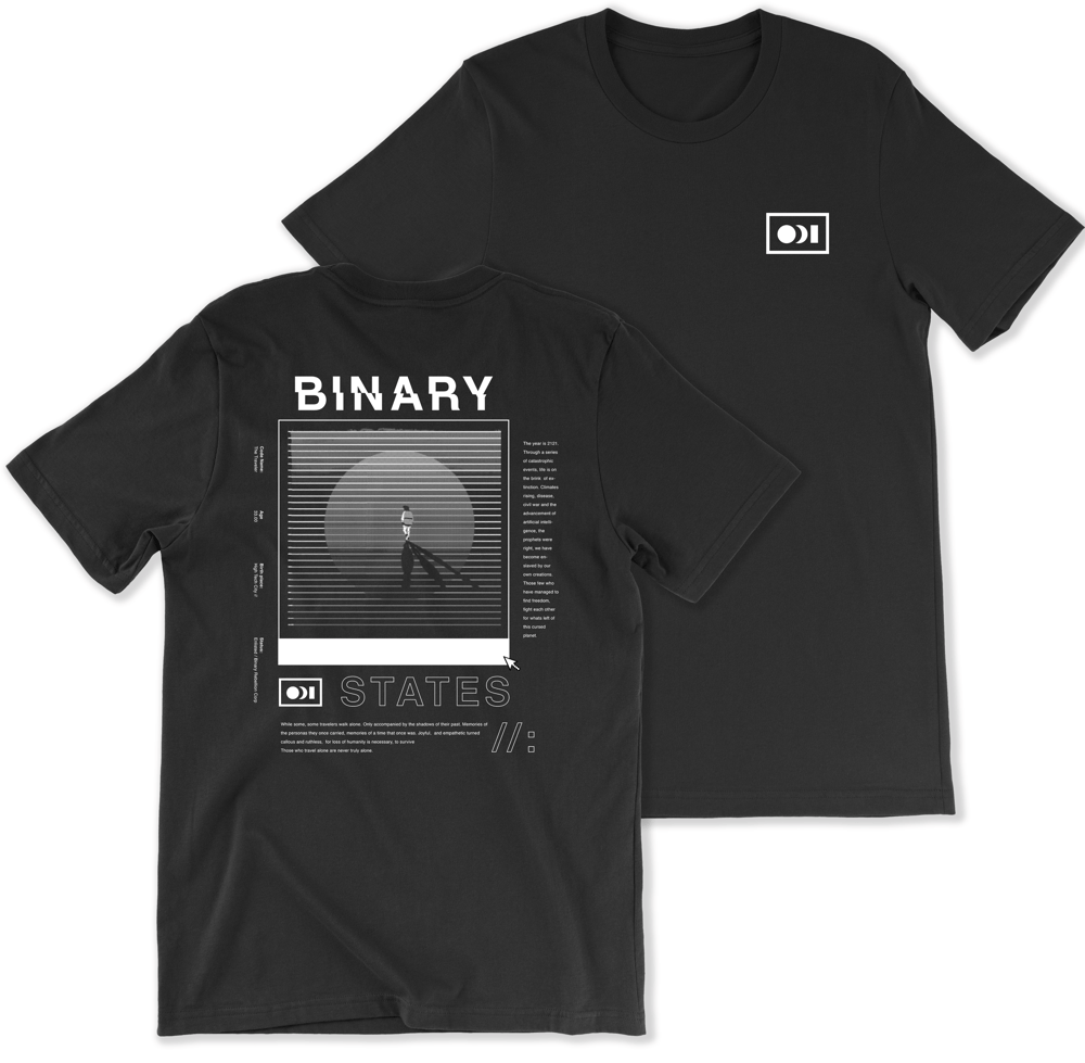 Image of Binary States - Traveler T-shirt