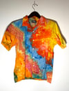 Tie Dye Button-up #12 - Medium