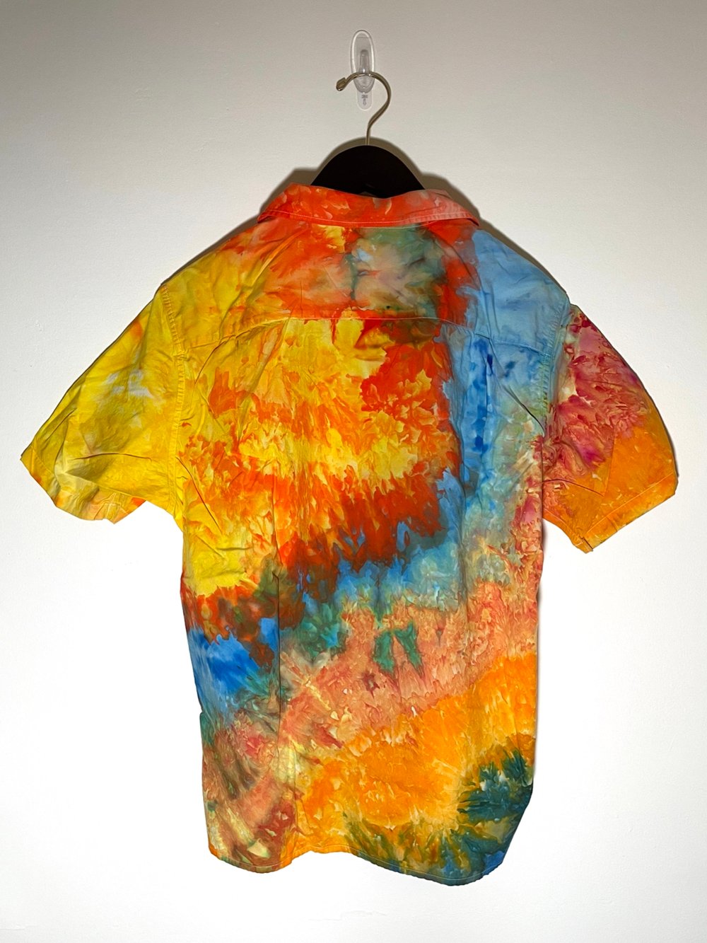 Tie Dye Button-up #12 - Medium