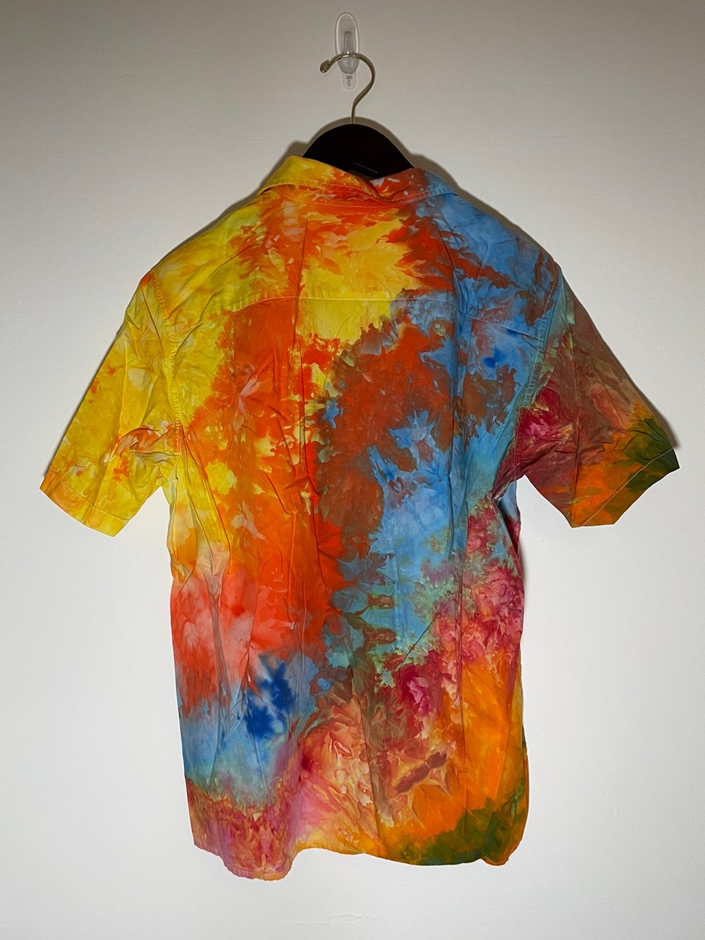 Tie Dye Button-up #14 - Medium