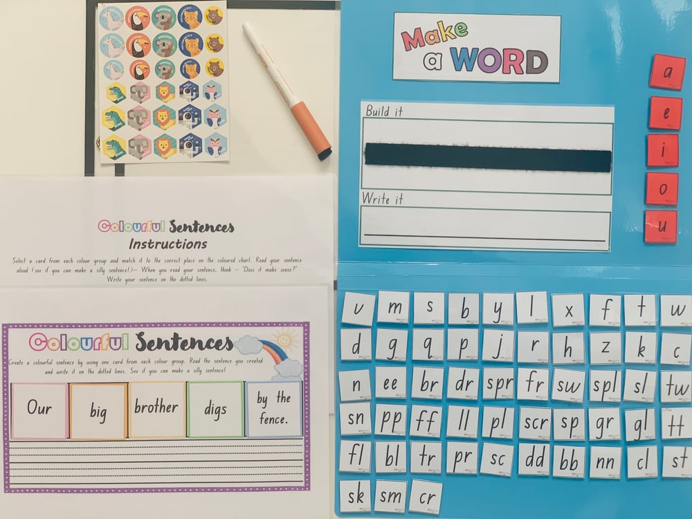 Image of Sentence Building & Word Kit 