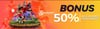 Sportsbook Bonus 50% New member