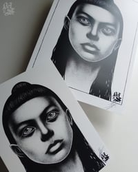 Image 3 of FACES I<br/> <small>Mini Prints</small>