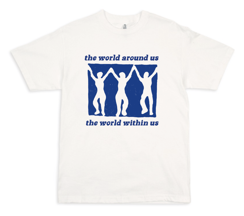 Image of The World T-shirt ☺ white ☺