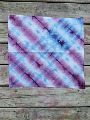 Purple and Blue Take Off 12" x 12" Tapestry
