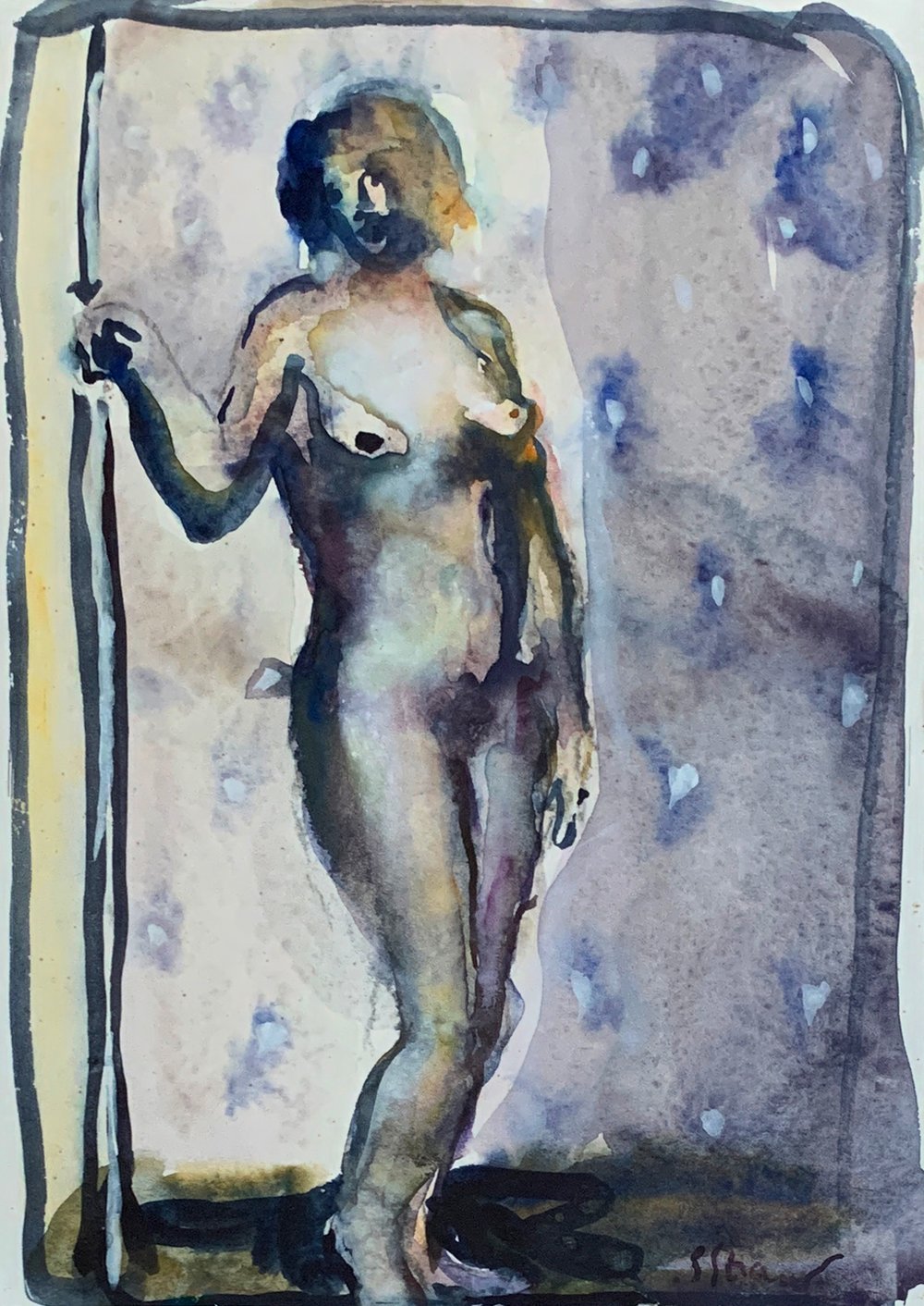 Svein STRAND - Standing Nude
